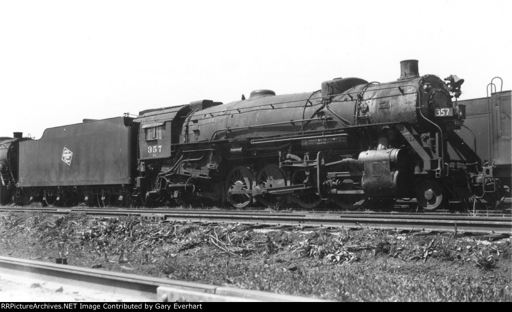 MILW 2-8-2 #357 - Milwaukee Road